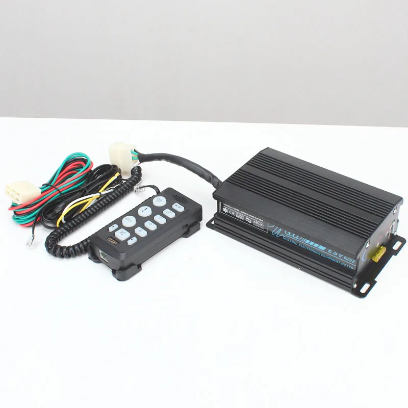 

Police Siren ESV6203 Electrical Car Siren High Power 200W 12V Alarm Siren Host Only Without Speaker 9 Tone Controller Host Alarm
