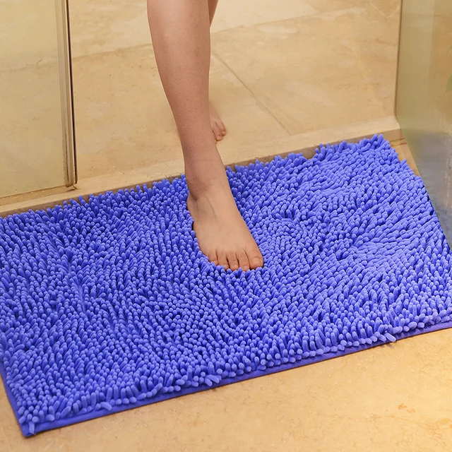 Chenille Carpet For Living Room Decorative Mats And Rugs Bathroom Chenille Carpet For Living Room Decorative Mats And Rugs Bathroom Bath Mat Water Absorbing Rug Kitchen Carpets Bedroom Doormat