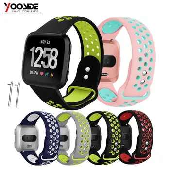 

YOOSIDE 22.5mm Quick Release Silicone Replacement Watch Band Strap Sport Fashion Sweatproof Strap for Fitbit Versa