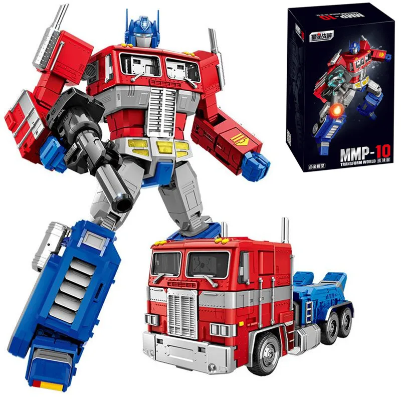 

Yuexing big size 32CM Transformation 5 Movie Toys Alloy metal mpp10 mmp10 mp10 Anime G1 Robot Car Action Figure Older Kids Toys