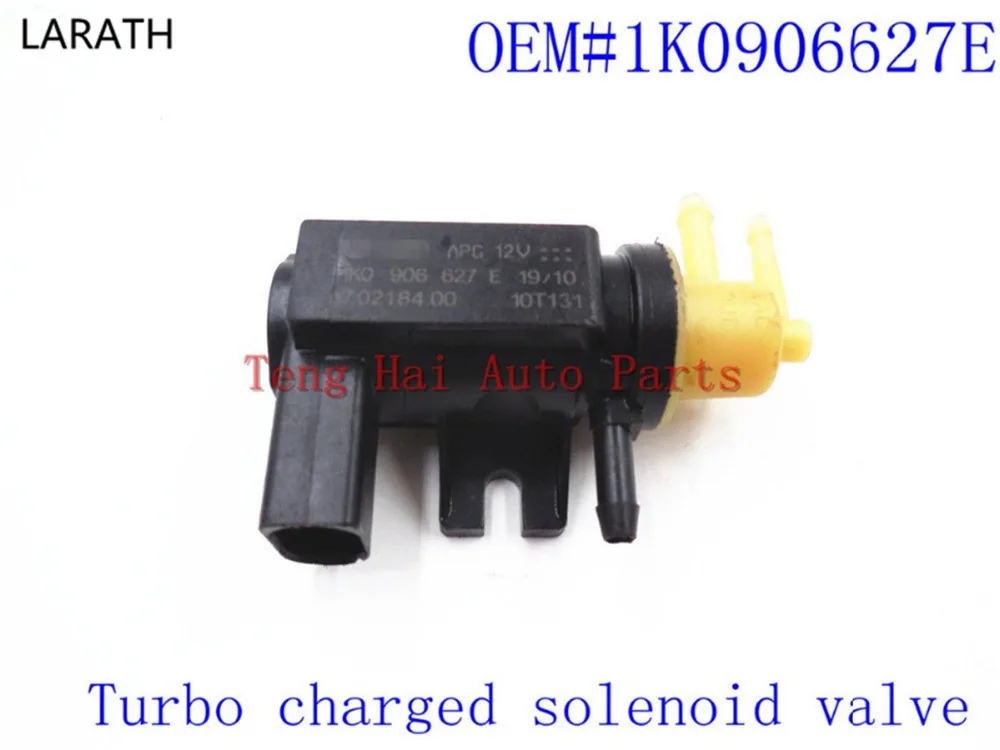 

LARATH FITS For AUDI A3 A4 Volkswagen Turbo Boost Pressure Converter Valve Solenoid N75 1.9 TDI OEM 1K0906627E