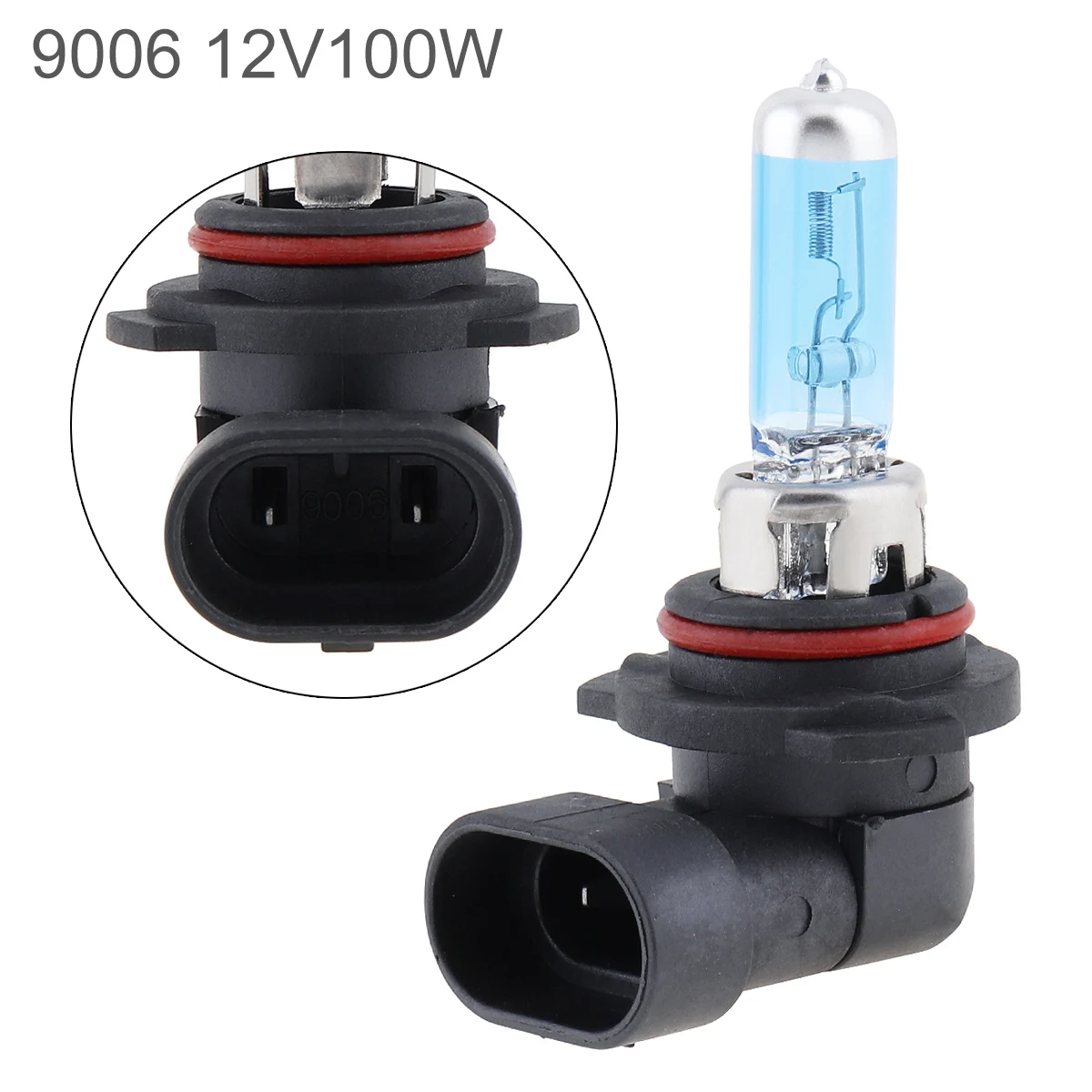 12V 9006 100W 5000K белый светильник супер яркая Автомобильная галогенная лампа авто