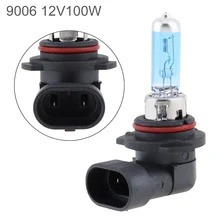 12 V 9006 5000 K белый свет Автомобильная противотуманная фара автомобиля галогеновые лампы с эффектом ксенона лампа 100 W супер яркий авто передняя фара