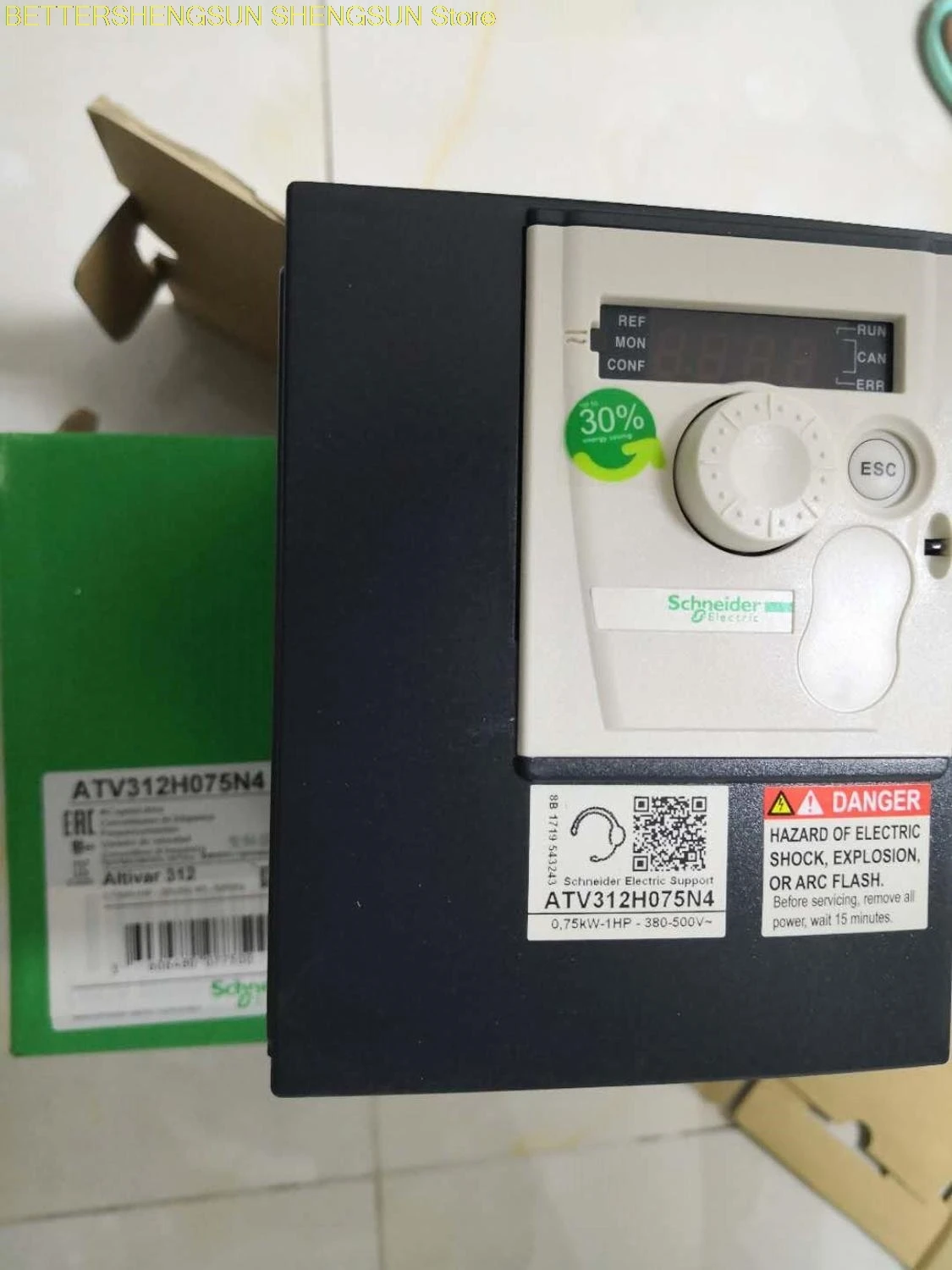 

ATV312H075N4 Schneider ATV312 Three-phase 0.75KW Converter