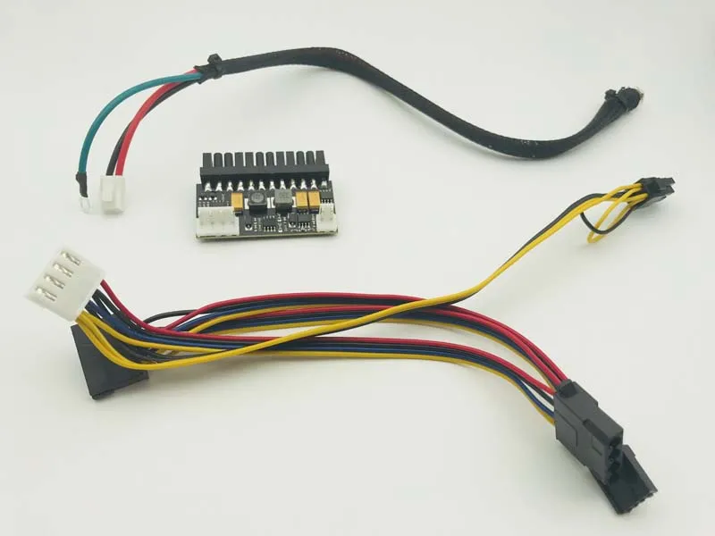

5PCS DC-ATX PSU Peak Value 12V 150W Pico ATX Switch PSU 24pin mini-itx dc atx Power Switch cable Supply For PC BTC Miner Mining