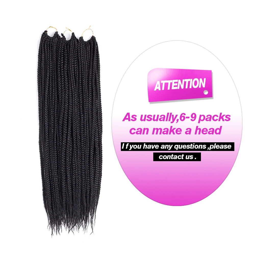 Tranças Caixa 22 Polegadas Extensões Ombre Rosa Roxo Crochet Cabelo Sintético Tranças de Crochê 85 Grams/pack Frete Grátis 17 rosa roxo sintético crochê tranças 85 gramas