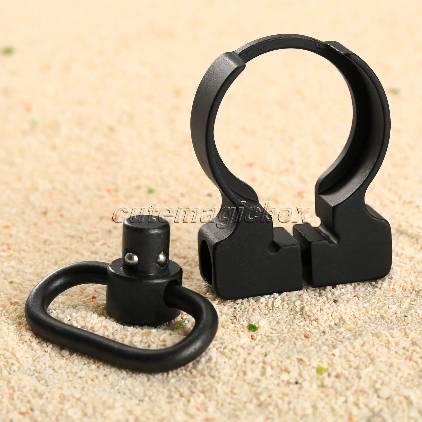 1 Pc Tactical Quick Detach QD Sling Swivel & Allen Wrench AR Clamp on