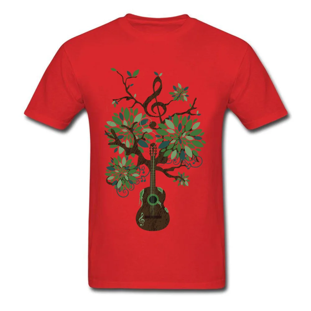 Love Music Guitar Tree_red