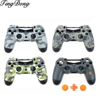 

for PS4 JDM-011 Controller Customs Camo Shell Case Cover Housing Shell Replacement for Playstation 4 PS4 Controller