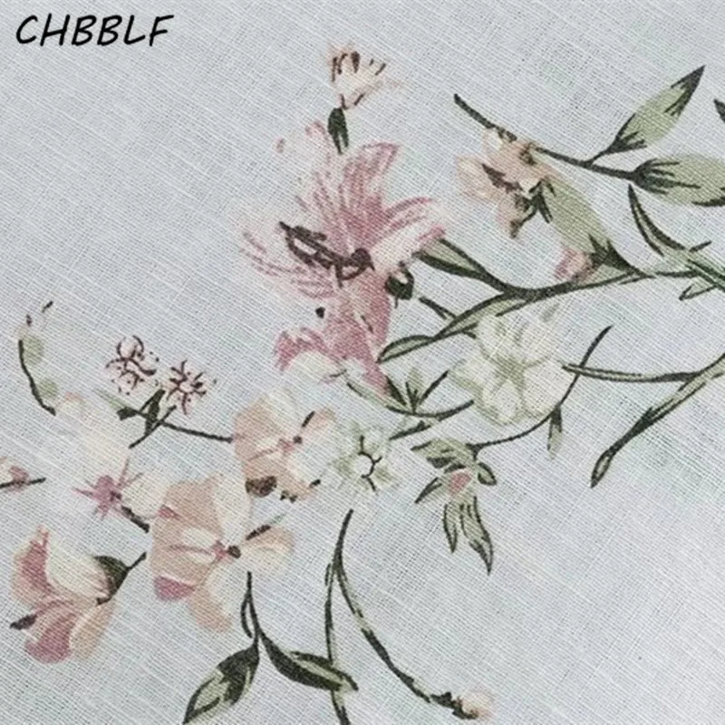CHBBLF женское элегантное платье миди с цветочным принтом V шейный галстук бабочка
