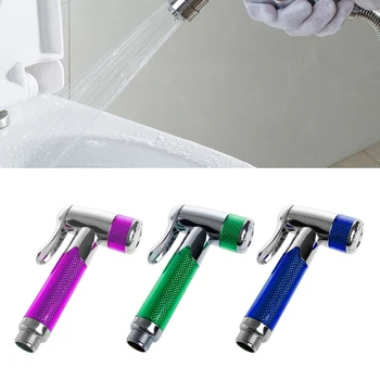 

Stainless Steel Handheld Bide Diapers Sprayer Shower ABS Toile Wash Bathroom