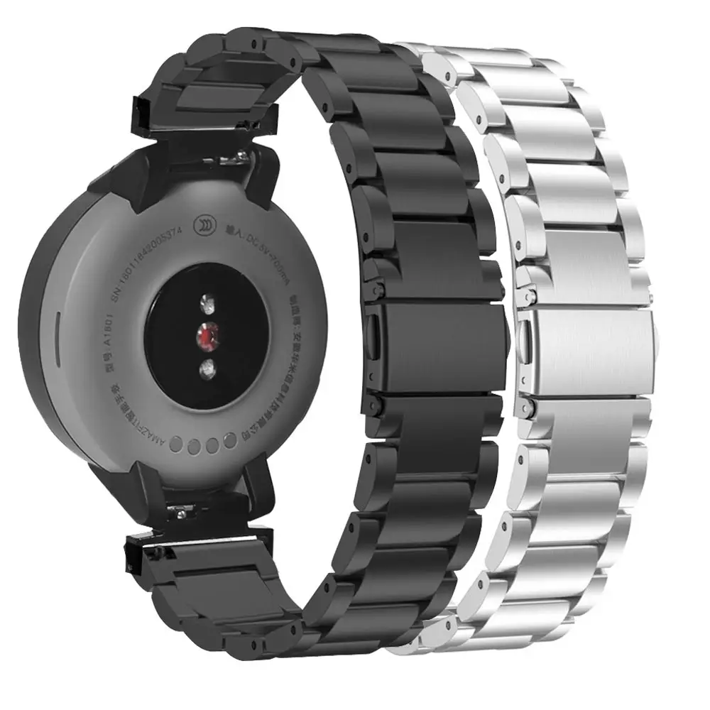 

Metal Strap For Xiaomi Huami Amazfit Verge Smart Watch Band Stainless Steel Accessories For Amazfit Verge 3 Milanese Correa