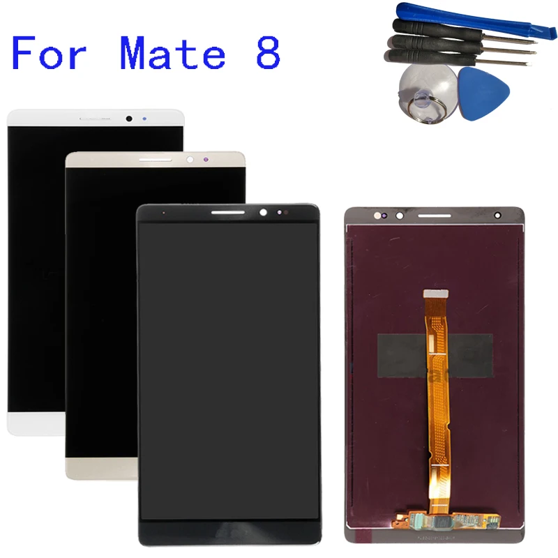 

New 6.0'' For Huawei Mate 8 LCD Display Touch Screen Digitizer Assembly Repair Parts With Tools