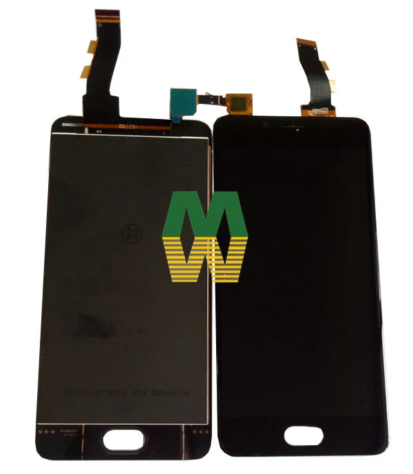 Ceny 100% testowane 5.0 Cal dla Meizu U10 U680H wyświetlacz LCD czujnik ekranu dotykowego Digitizer zgromadzenie białe złoto czarny kolor z zestawem