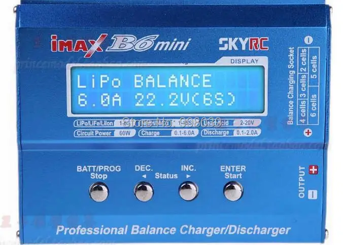 Бесплатная доставка Оригинальное Skyrc Imax B6 Mini 60 Вт профессиональное балансирующее