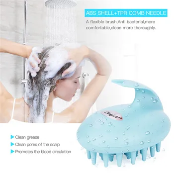 

Electric Cute Rabbit Head Massager Magic Shampoo Massage Comb Bath Massage Brush Scalp Massager Head Hair Care Blood Circulation