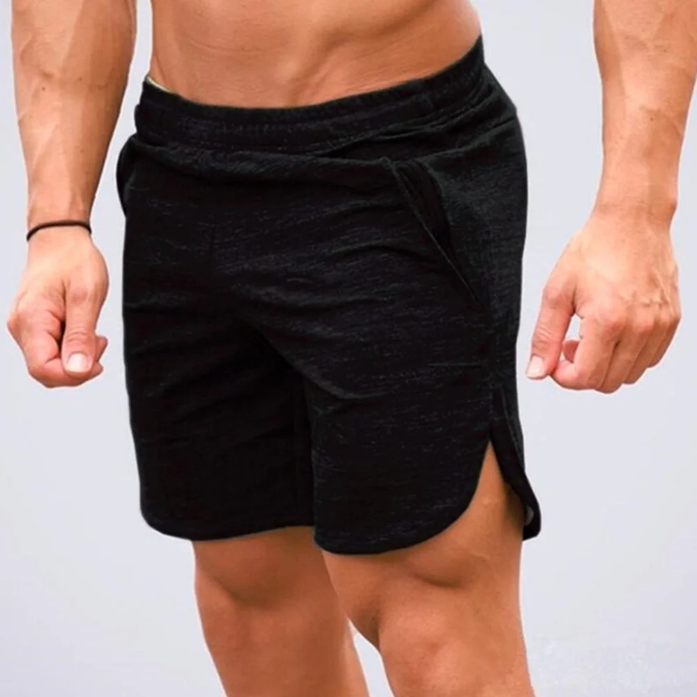ZOGAA Mens Gym Cotton Shorts Run Jogging Sports Fitness Bodybuilding Sweatpants Male Workout Training Brand Short Pants