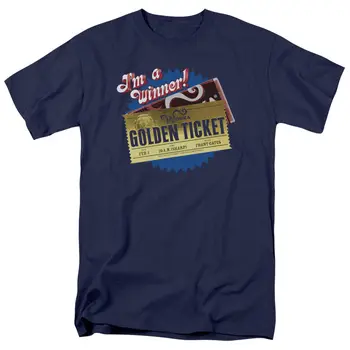 

Chocolate Factory Golden Ticket T-Shirt Sizes NEW Cool Casual pride t shirt men Unisex New Fashion tshirt free shipping
