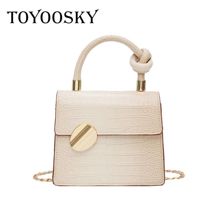 

TOYOOSKY 2019 NEW Women PU Leather/Stone Handbags Shoulder Bags Ladies High Quality Bag Crossbody Bolsas Fashion Femininas Sac