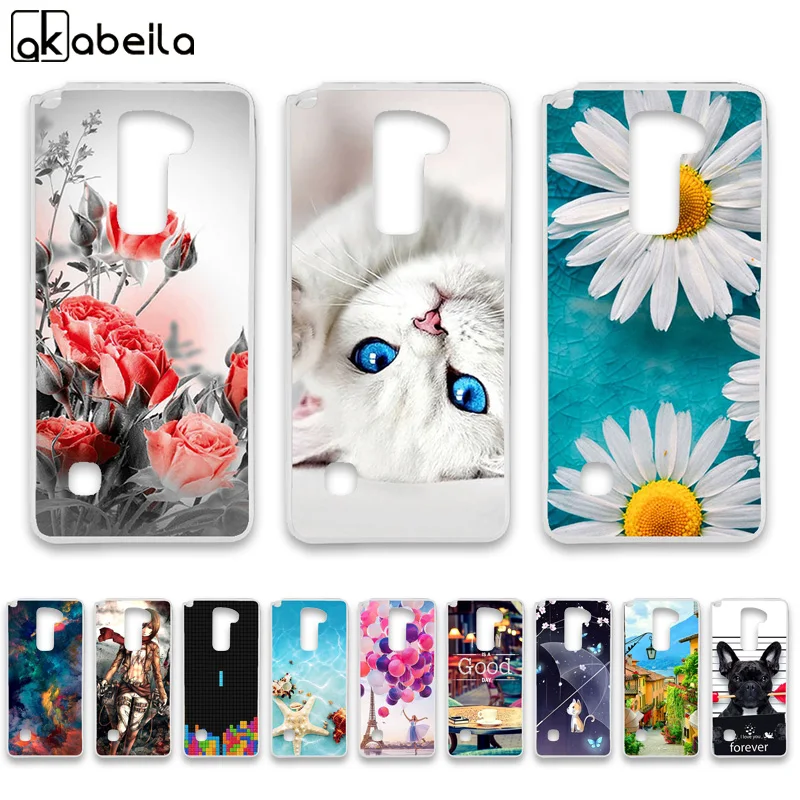 Мягкие чехлы AKABEILA из ТПУ для телефонов LG Stylus 2 Plus K530 K535/F720 LS775 G Stylo K520 stylus2 Nutella |