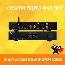 Crescent EP3Pro bluetooth усилитель аудио usb ЦАП dsd плеер es9038pro xmos декодер цифровой hifi усилитель аудио ЦАП apm
