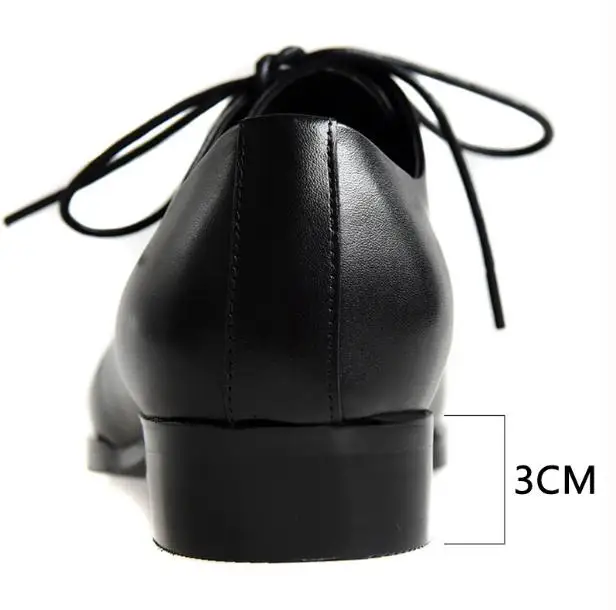 Carrera Dedo Negro De Genuino Pie Vestir Blanco Black Lazo Nuevos Moda white Negocios Traje Los Hombres Del Boda Trabajo Cuero Puntiagudo Zapatos qTw0xz