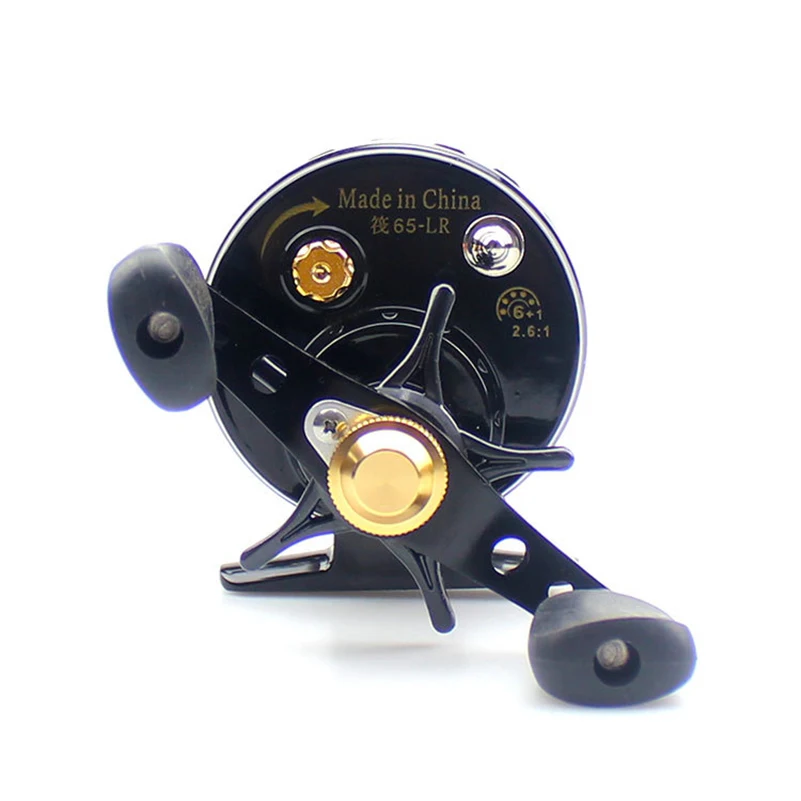 Günstige YUYU qualität Fly Fishing Reel Salzwasser Eis rolle Verhältnis 2,6 1 fisch linie rad metall lager 6 + 1BB Baitcasting Floß Reel