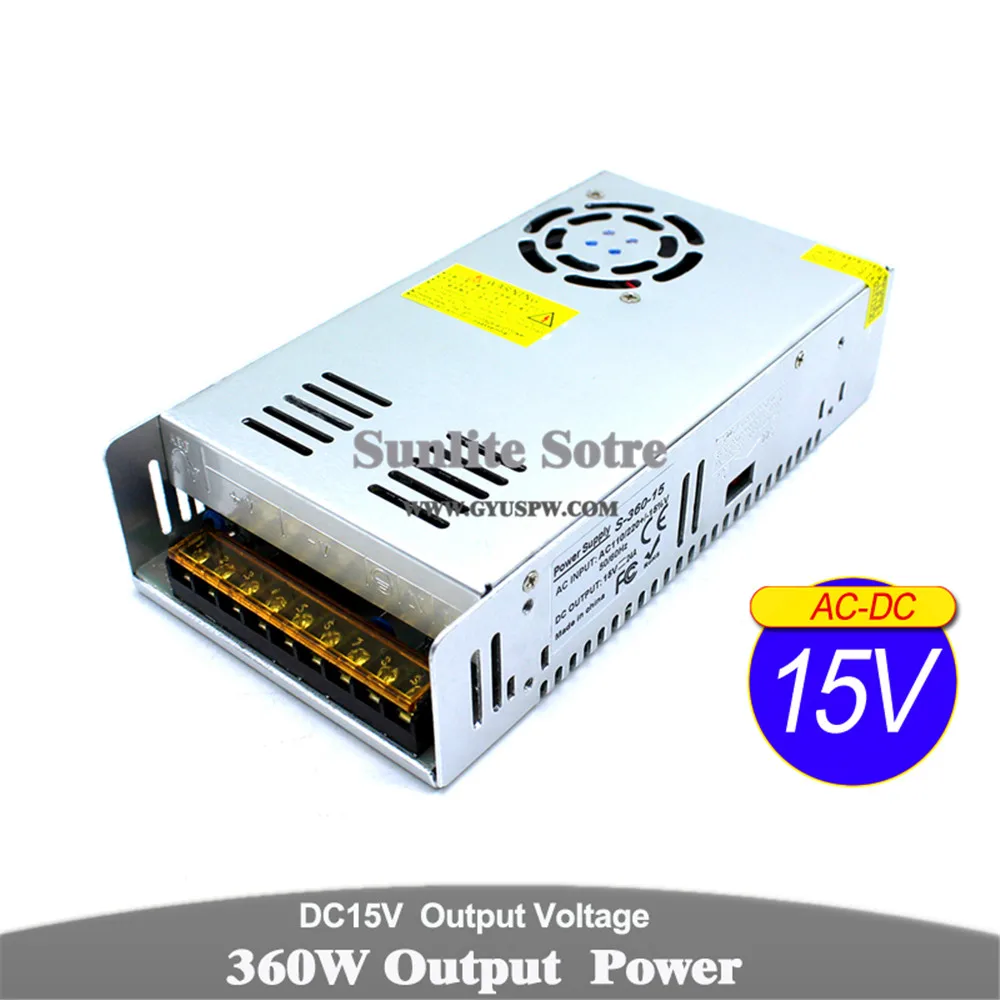 15V360W