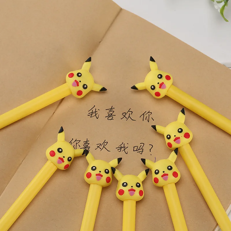 

1PC Cute Kawaii Stationery Black Ink Animal Gel Pen 0.5mm Cartoon Plastic Gel Pens for Writing Office School Supplies
