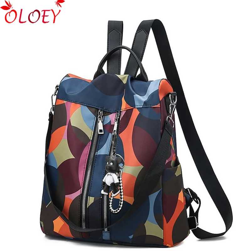

New Fashion Oxford Backpack Women Anti Theft Backpack Girls Bagpack Schoolbag for Teenagers Casual Daypack Sac A Dos mochila