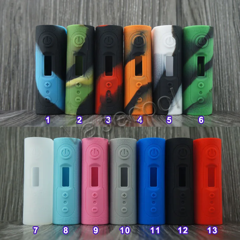 Силиконовый чехол для Eleaf iStick QC 200 Вт мод резиновый чехол кожная основа наклейка рукав корпус гелевый мод щит электронная сигарета