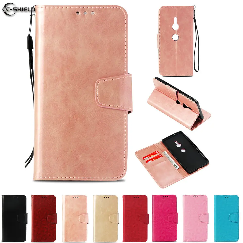 

Flip Case for Sony Xperia XZ2 XZ2 Dual H8216 H8276 H8266 H8296 Leather Cover Phone Case for Sony PF22 H 8216 8276 8266 8296 Capa