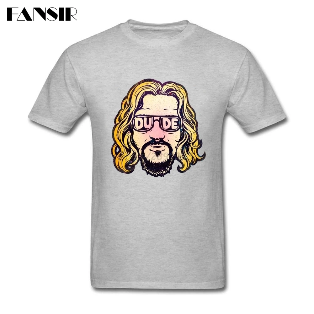 New Summer Comedy The Dude Big Lebowski T-shirt Man Short Sleeve Cotton Custom Men T Shirt Camisetas 3XL | Мужская одежда