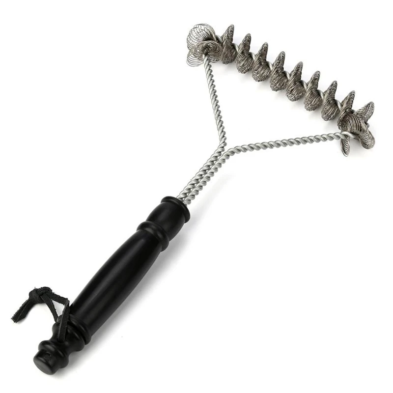  Safety Cleaning Barbecue Brush Wire Barbecue BBQ Brush 100% rust-proof Practical Wear-resistant Durable Tool C0413#30          04