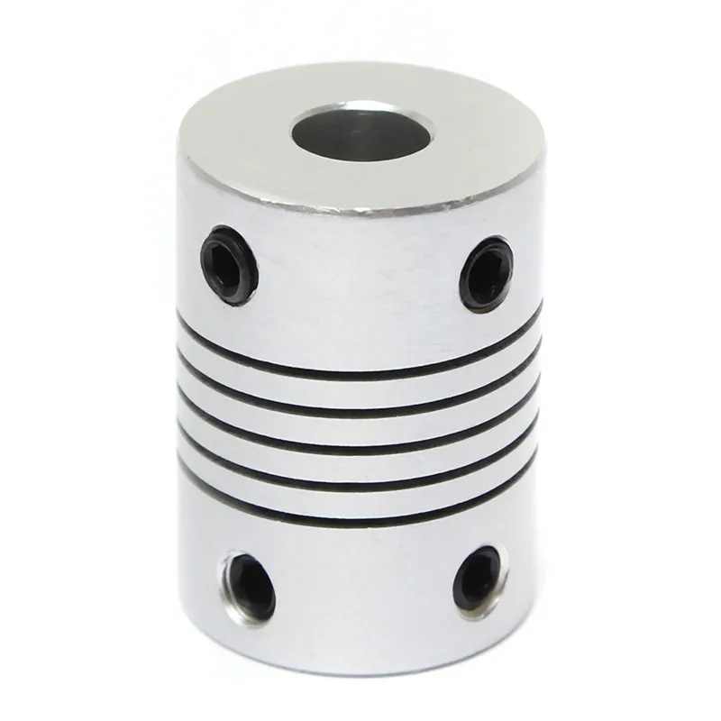 

1pc Durable 5mmx7mm Aluminum Flexible Shaft Coupling OD19mmxL25mm CNC Stepper Motor Coupler Connector