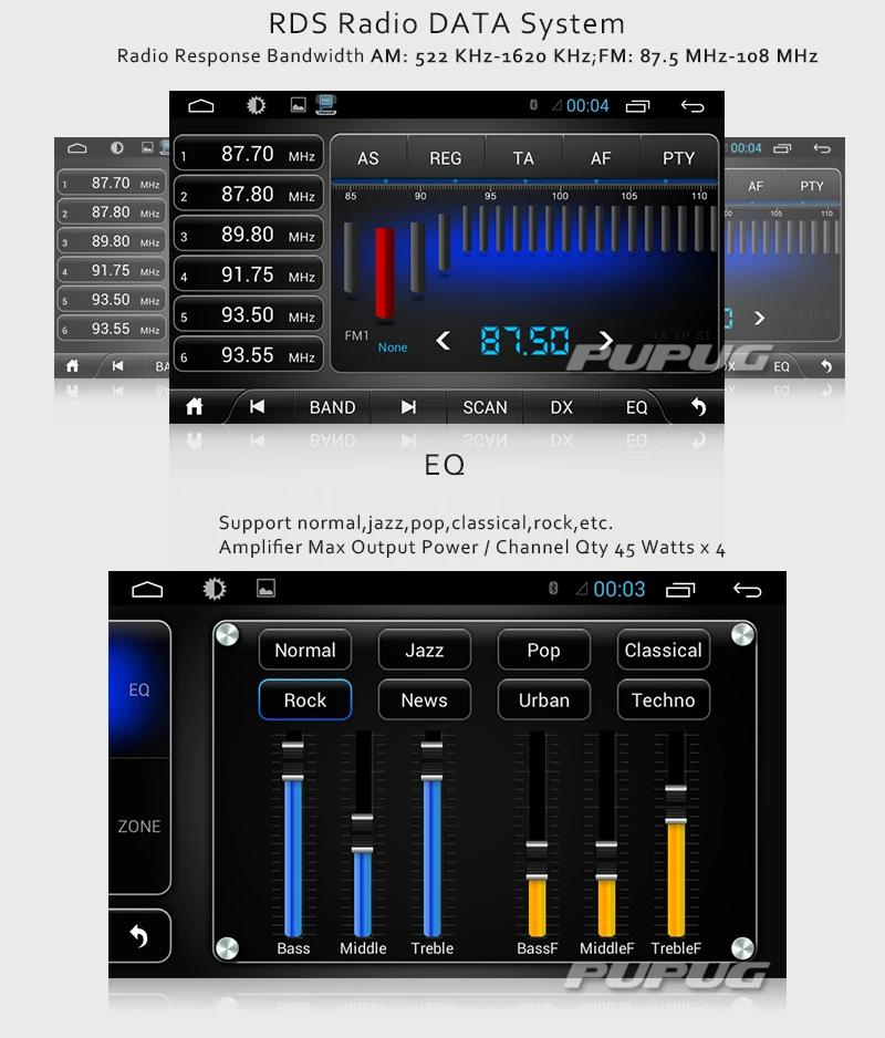 Flash Deal 2 Din Car Stereo Head Unit 7 Inch NO-KEY Tablet Pure android 4.4 None-DVD Player GPS Auto Radio RDS Wifi Bluetooth Backup Camera 9