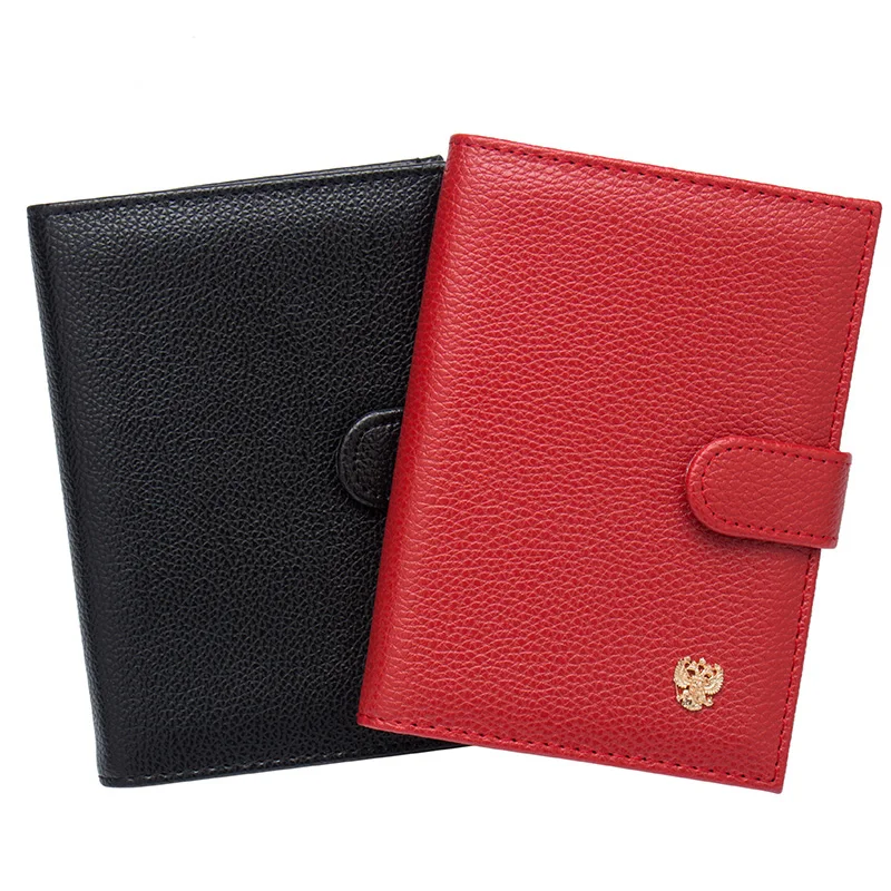 

Hot Brand Men Passport Cover for Russian Driver's License Passport holder Multifunction PU Leather ID Cards Bag Passport Wallets