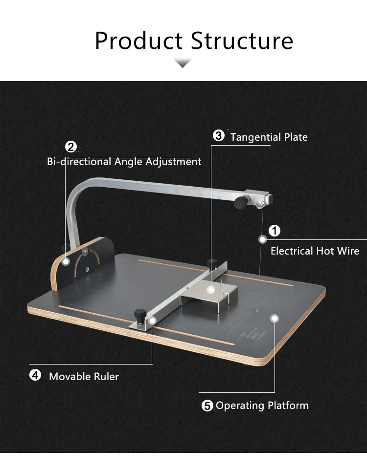 110-220 В электрический стол для резки пены Горячий Нож Резак Электрический режущий инструмент Пена Режущий жемчуг Шерсть модели
