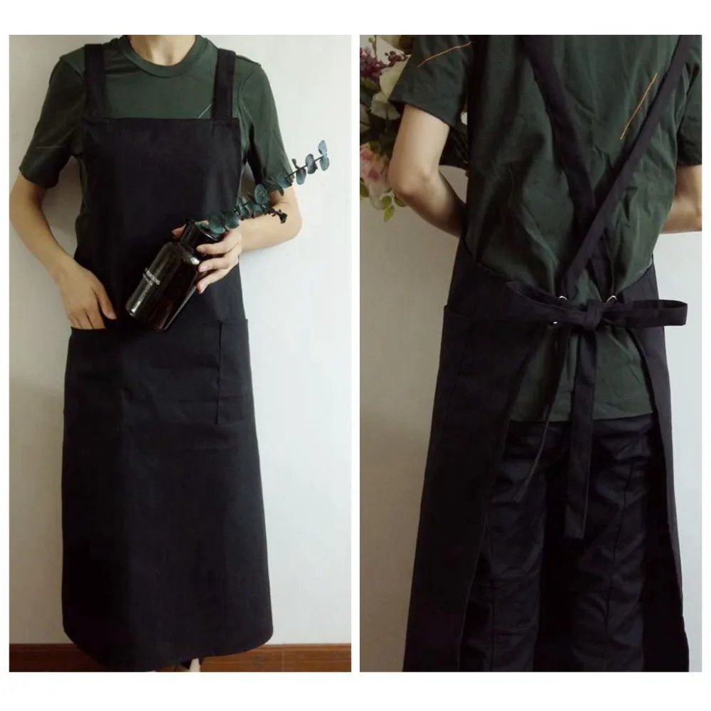 

Brief aprons for woman unisex women man cleaning apron schort Commercial Restaurant Home Bib delantal cocina kitchen apron