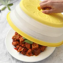 Складная Многофункциональная Корзина, кухонная пищевая постельное белье, крышка для хранения продуктов, принадлежности для микроволновой печи