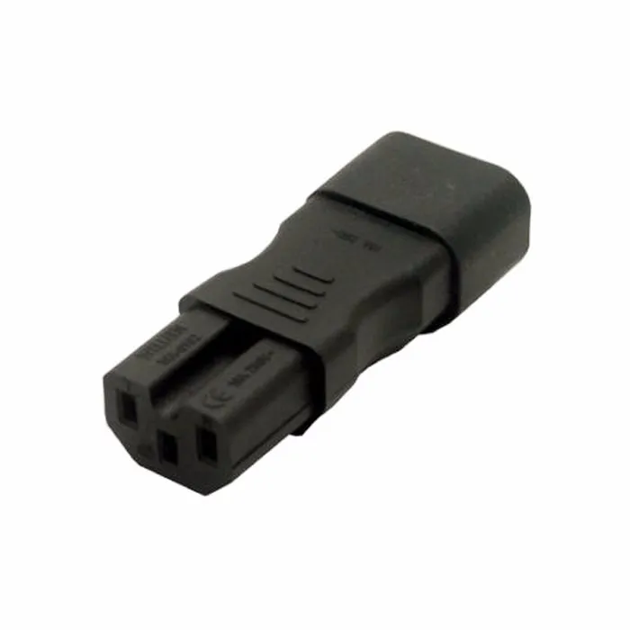 IEC 320 C14 Male to C15 Female Power Extension Adapter for Kettle Plug | Компьютеры и офис