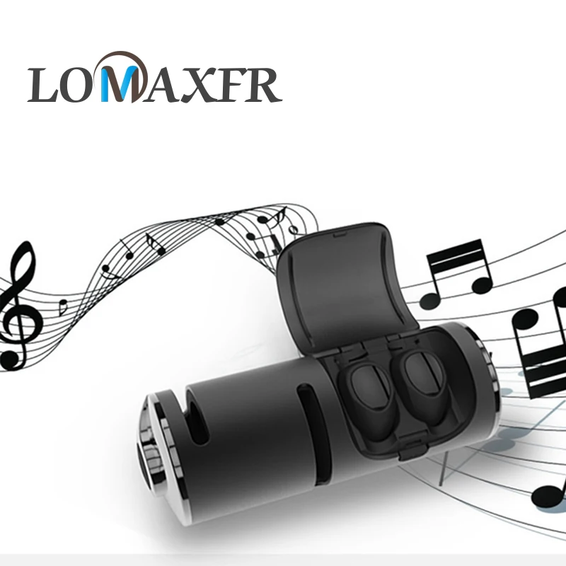 

T8 Bluetooth 4.2 1200mAh Charging Box Wireless Headphones With Microphone Stereo Touchs Control Earphones In Ear Sport Headset