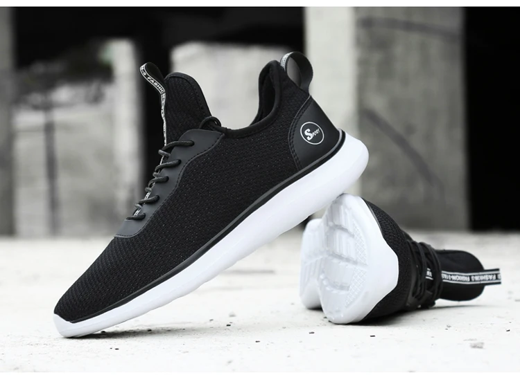 Men's Running Shoes Summer Breathable Soft Light Male Sneakers Outdoor Gym Trainers Training Sports Shoes Big Size 46 47 48