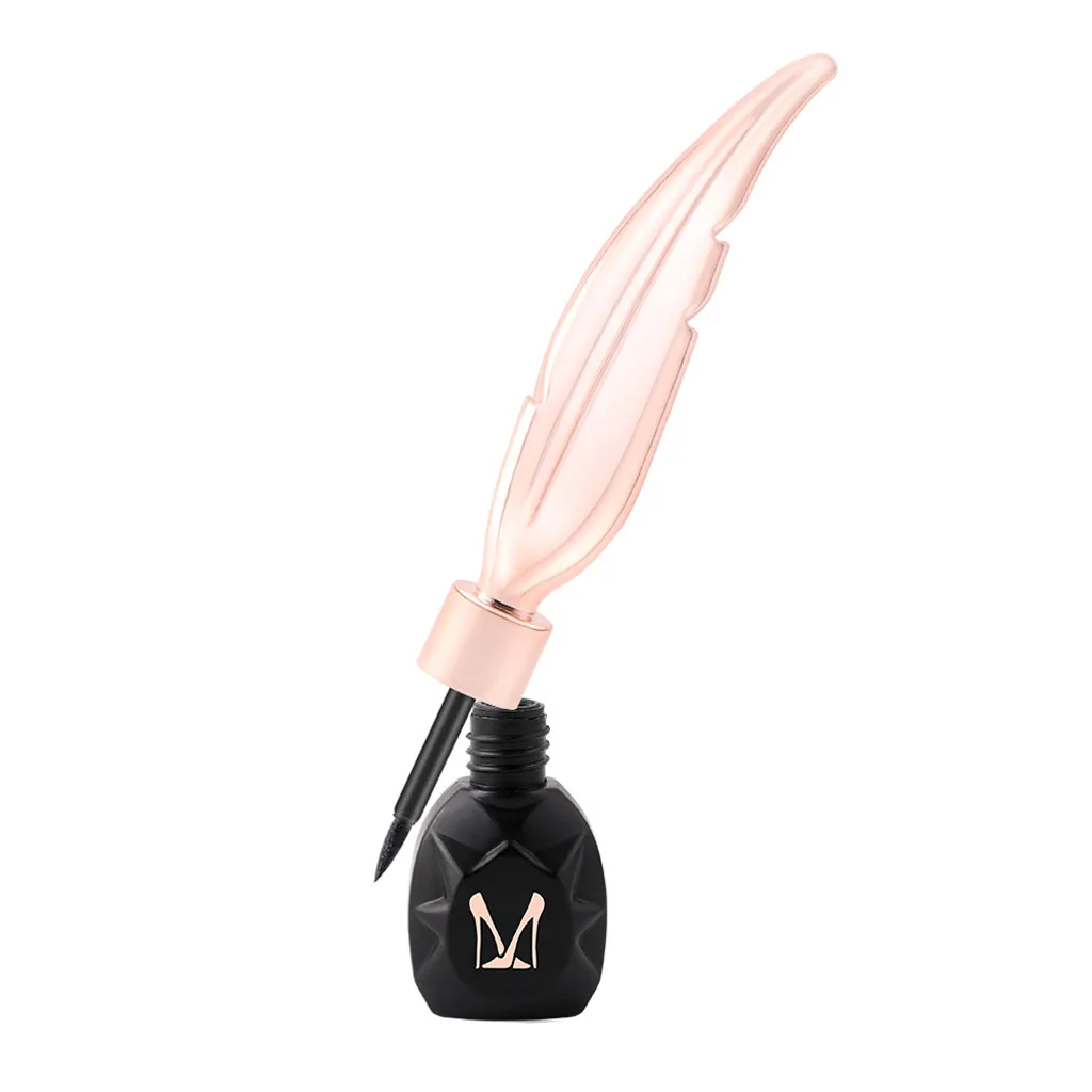 MISS ROSE Eyeliner Professional Liquid Eye liner Feather Pen Long Lasting Waterproof Make-up Style Women 2019 May31 |