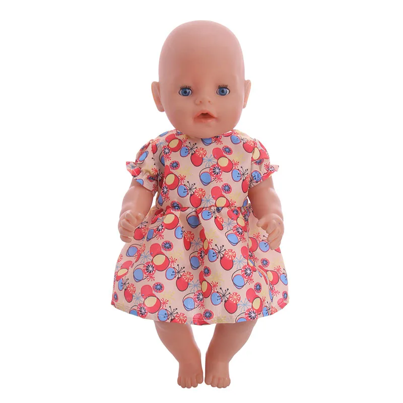 Luckdoll Beautiful Dress Doll Clothes For American 18 Inch Girl Toys 43