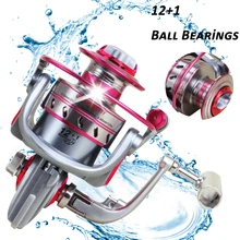 Yumoshi 12+ 1 подшипник катушка для спиннинга 5.5: 1 катушка рыболовная спиннинг Катушка Shimano рыбалка fishing reel Рыбалка все для рыбалки фидер рыболовные снасти рыболовные катушки