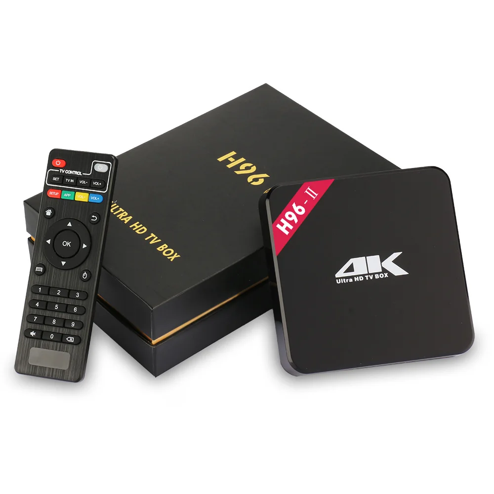 h96 Amlogic S905 64bits Android 5.1 TV Box Quad Core 2K& 4K HDMI 2.0 Smart TV Box KODI 16.0 Fully Loaded Pre-installed