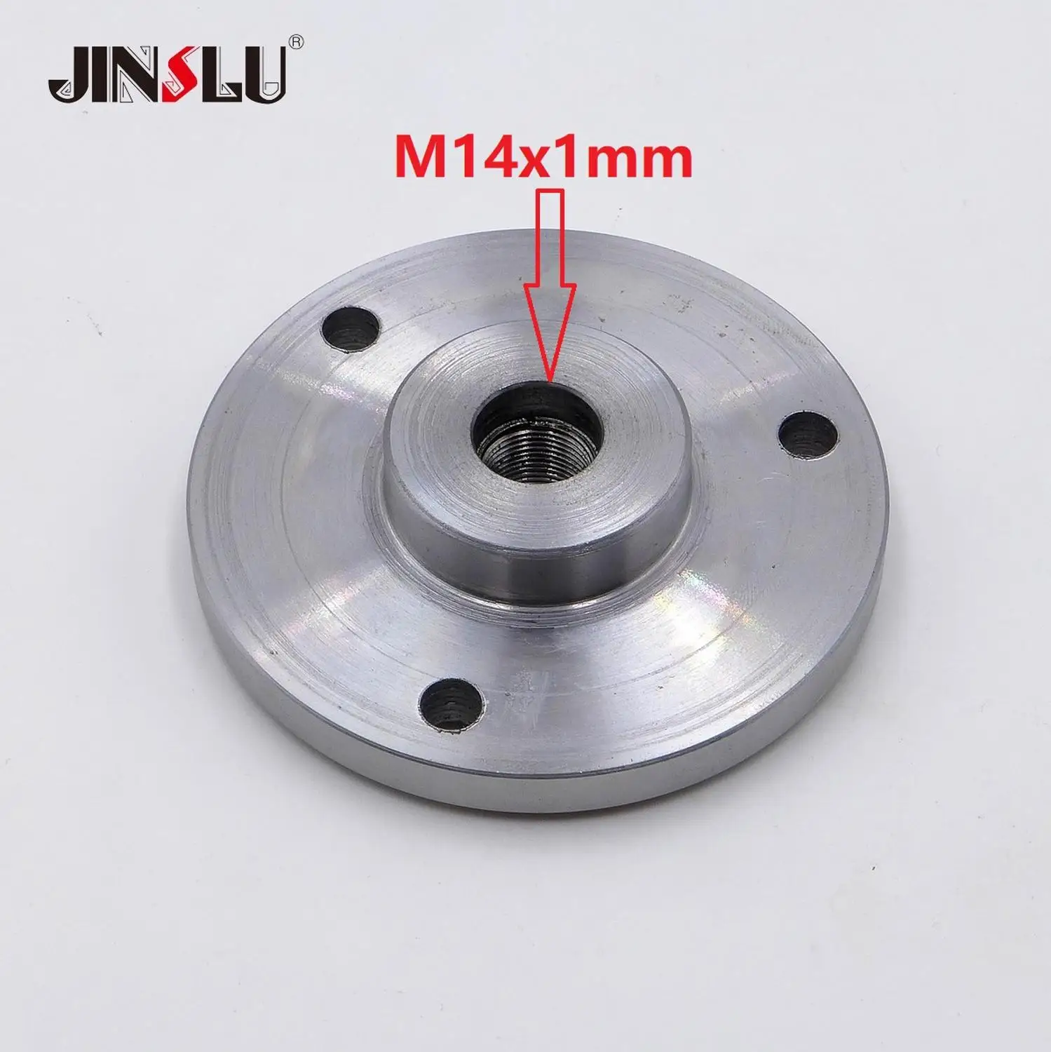 Online M14x1mm M14 Spindel Thread chuck Flansch Zurück Platte basis platte Adapter Platte K11 80 K12 80 K11 100 K12 100 K11 125 K12 125