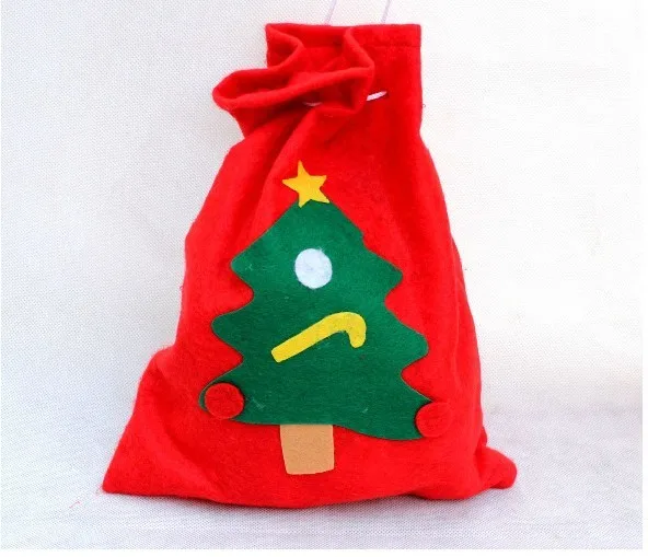 Рождество рюкзак нетканые Рождество Конфеты мешочек новогоднее; Рождественское украшение поставки