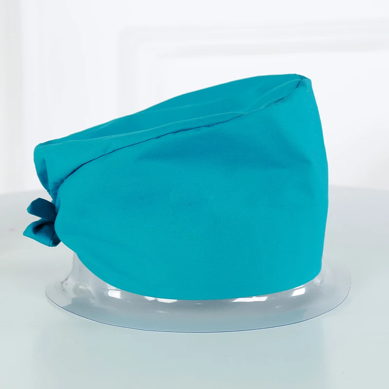 2017 pure cotton nurse cap solid 8colors doctor caps for women and men